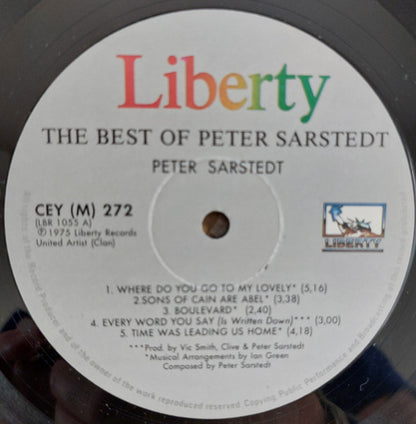 The Best Of Peter Sarstedt - secondary