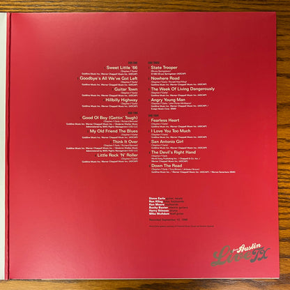 Live From Austin TX - secondary