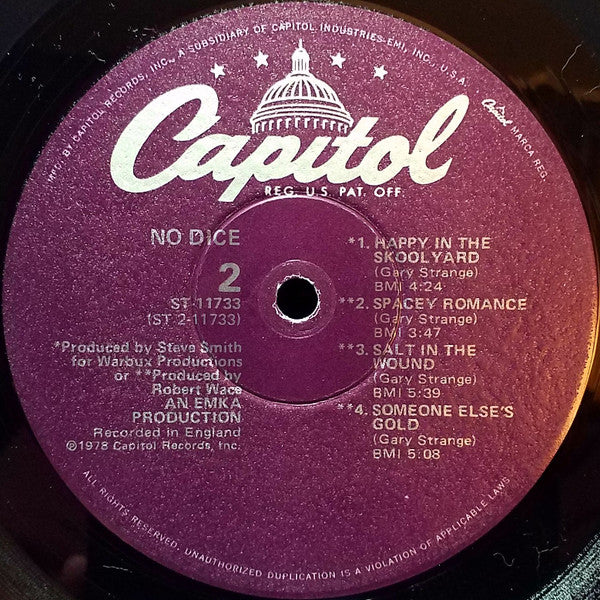No Dice - secondary