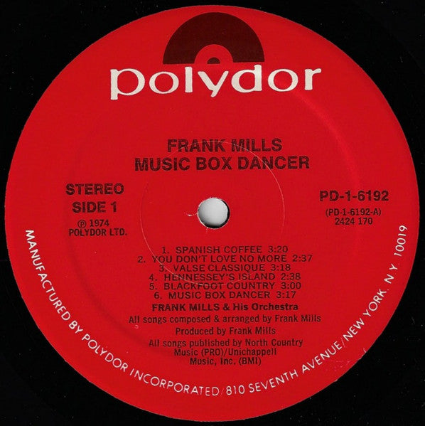 Music Box Dancer - secondary