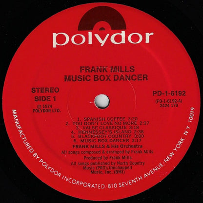 Music Box Dancer - secondary