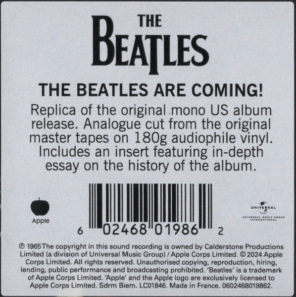 The Early Beatles - secondary