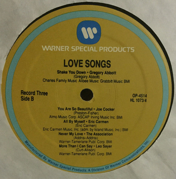 Love Songs - secondary