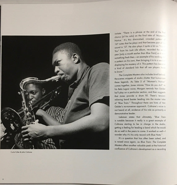Blue Train: The Complete Masters - secondary