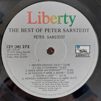 The Best Of Peter Sarstedt - secondary