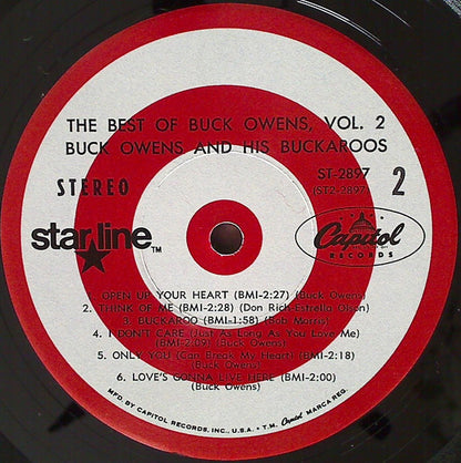 Buck Owens And His Buckaroos - The Best Of Buck Owens Vol. 2