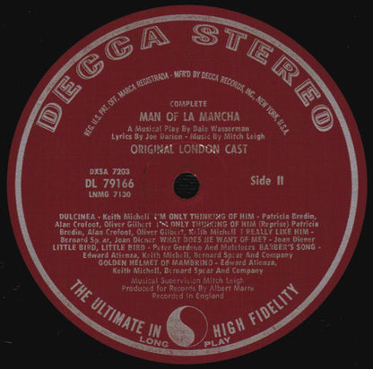 Man Of La Mancha (The London Original Cast) - secondary