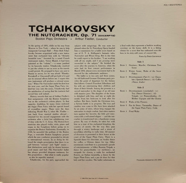 Pyotr Ilyich Tchaikovsky, Boston Pops Orchestra, Arthur Fiedler - The Nutcracker, Op. 71 (Excerpts)