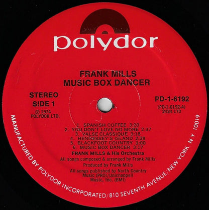 Music Box Dancer - secondary