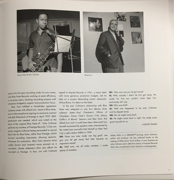 Blue Train: The Complete Masters - secondary