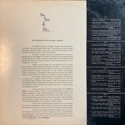 The Best Of Ella Fitzgerald - secondary
