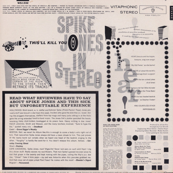 Spike Jones In Stereo - secondary