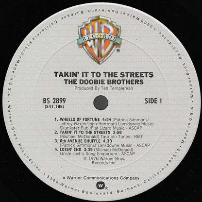Takin' It To The Streets - secondary