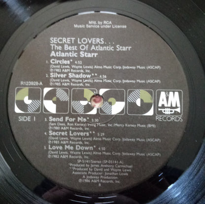 Atlantic Starr - Secret Lovers...The Best Of Atlantic Starr