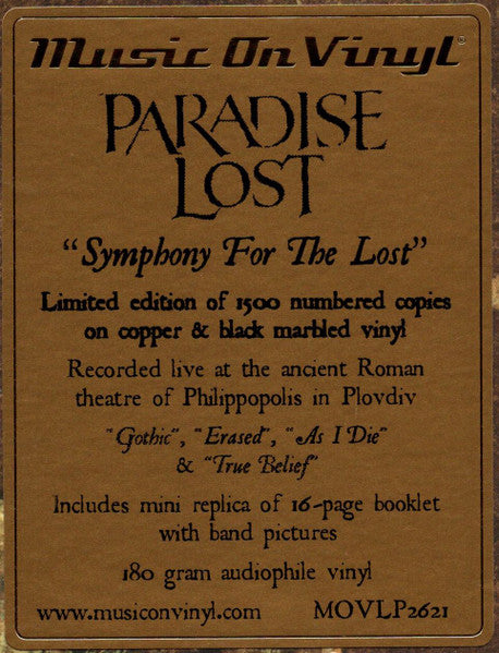Symphony For The Lost - secondary