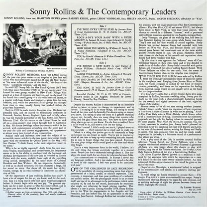 Go West! The Contemporary Records Albums - secondary