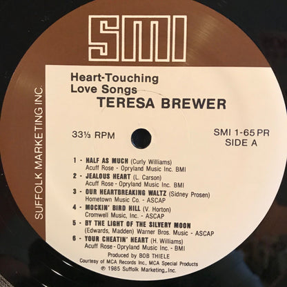 Teresa Brewer - Her Famous Golden Hits: Heart-Touching Love Songs