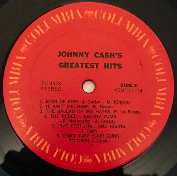 Johnny Cash's Greatest Hits (Volume 1) - secondary