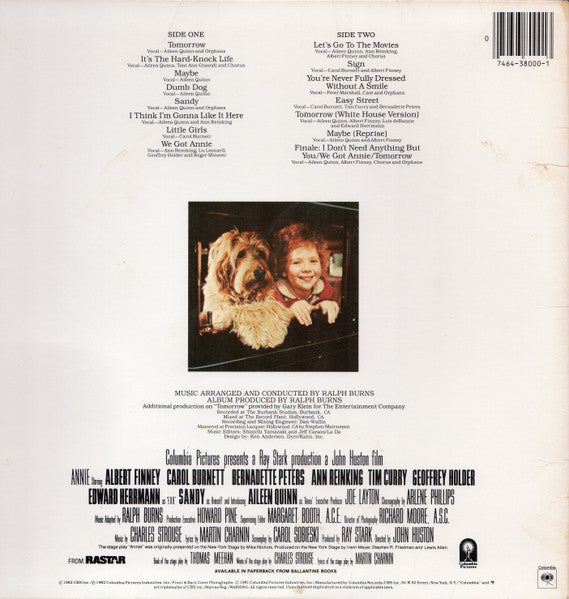 Annie (Original Motion Picture Soundtrack) - secondary