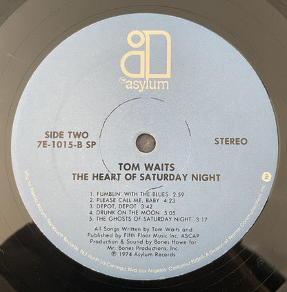 The Heart Of Saturday Night - secondary