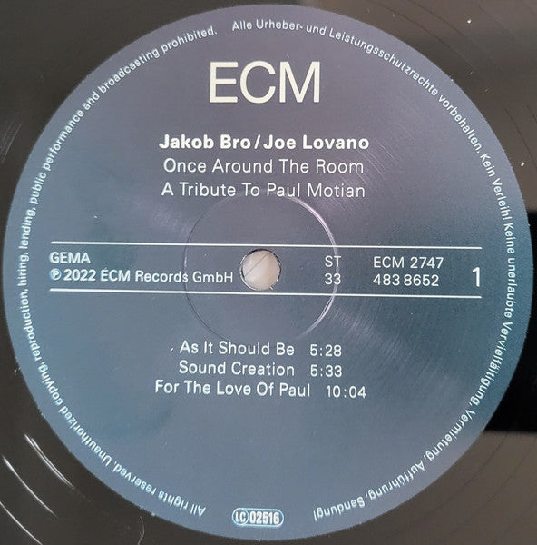 Once Around The Room (A Tribute To Paul Motian) - secondary