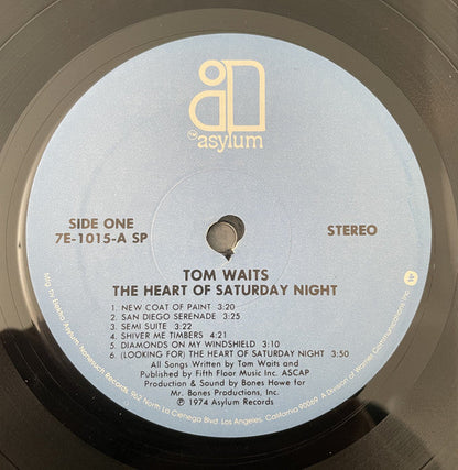 The Heart Of Saturday Night - secondary