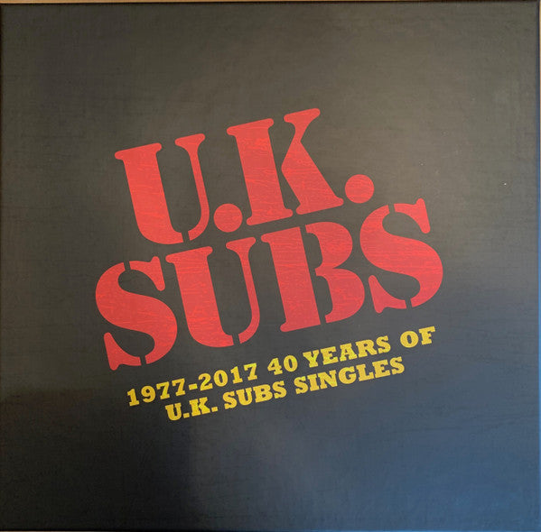 1977 - 2017 40 Years Of U.K. Subs Singles - primary