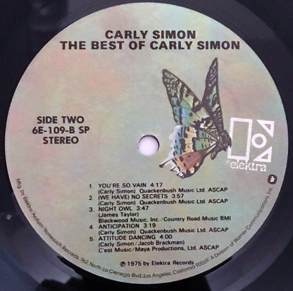 The Best Of Carly Simon  - secondary