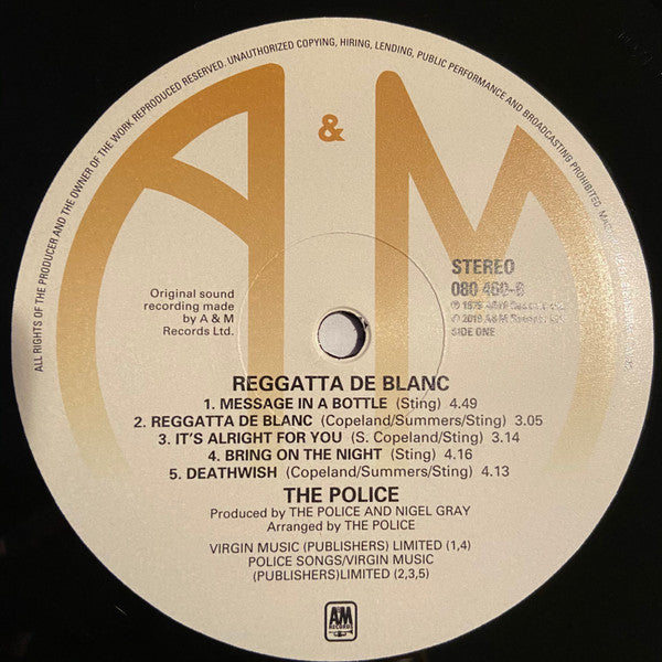 Reggatta De Blanc - secondary