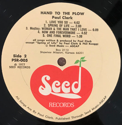 Hand To The Plow - secondary