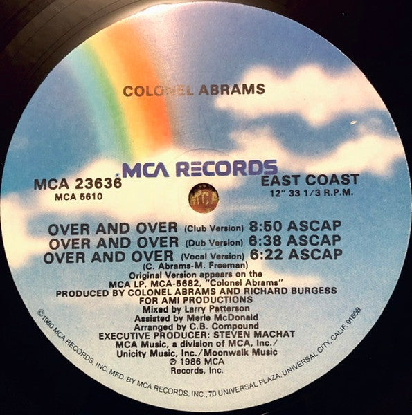 Over And Over (12" Version) - secondary