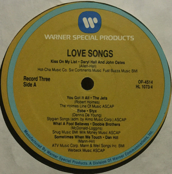 Love Songs - secondary