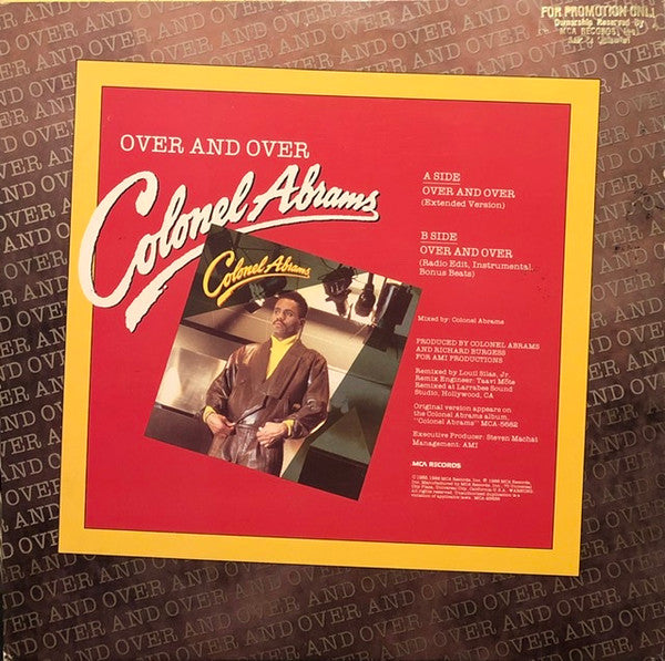 Over And Over (12" Version) - secondary