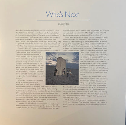 Who's Next - secondary