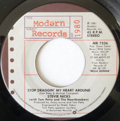 Stop Draggin' My Heart Around - secondary