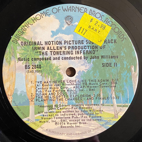 Irwin Allen's Production Of The Towering Inferno (Original Motion Picture Soundtrack) - secondary