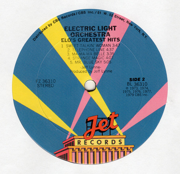 ELO's Greatest Hits - secondary