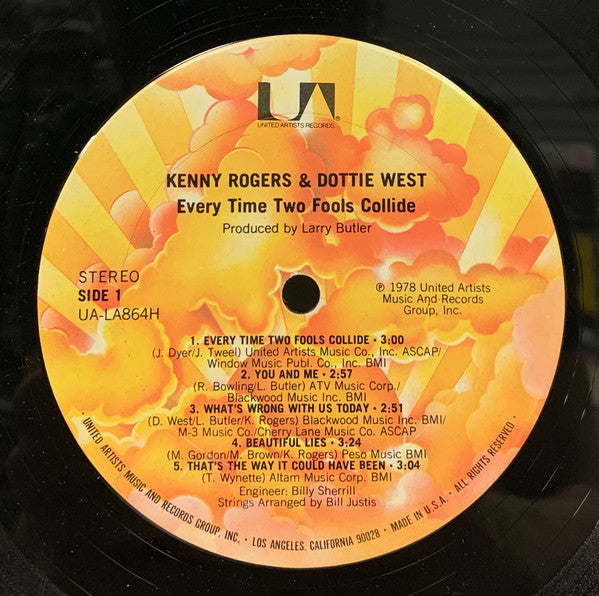 Every Time Two Fools Collide - secondary