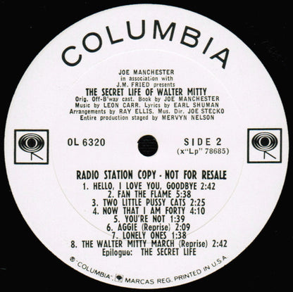 Leon Carr, Earl Shuman, Marc London, Cathryn Damon, Eugene Roche, James Thurber - The Secret Life Of Walter Mitty (Original Cast Recording)
