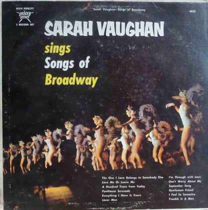 Sings Songs Of Broadway - primary