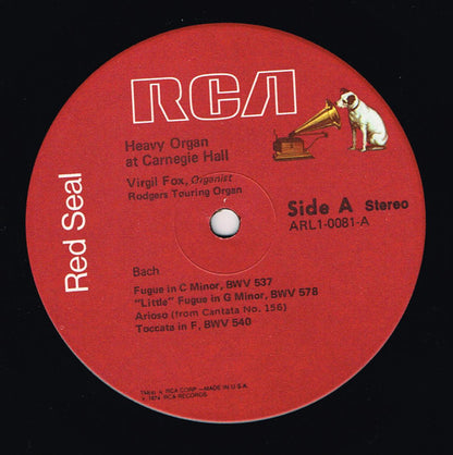 Heavy Organ At Carnegie Hall - secondary