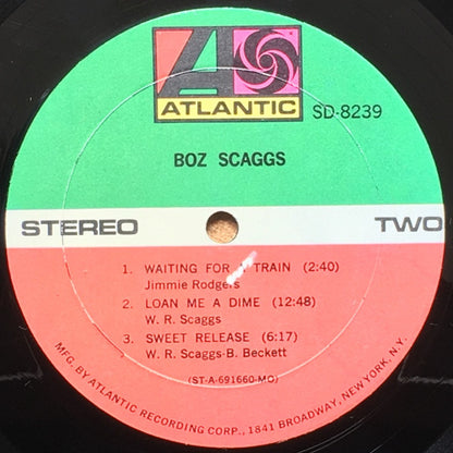 Boz Scaggs - secondary