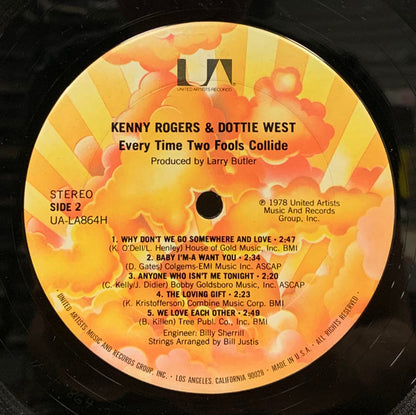 Every Time Two Fools Collide - secondary