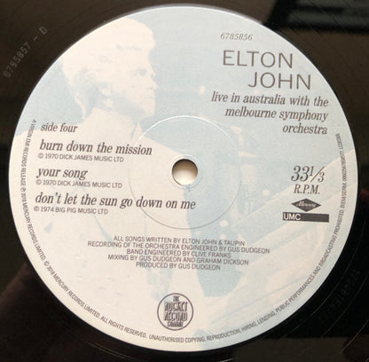 Live In Australia (With The Melbourne Symphony Orchestra) - secondary