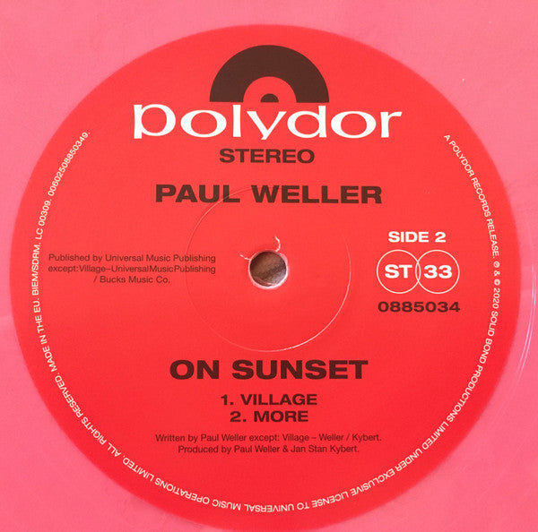 On Sunset - secondary