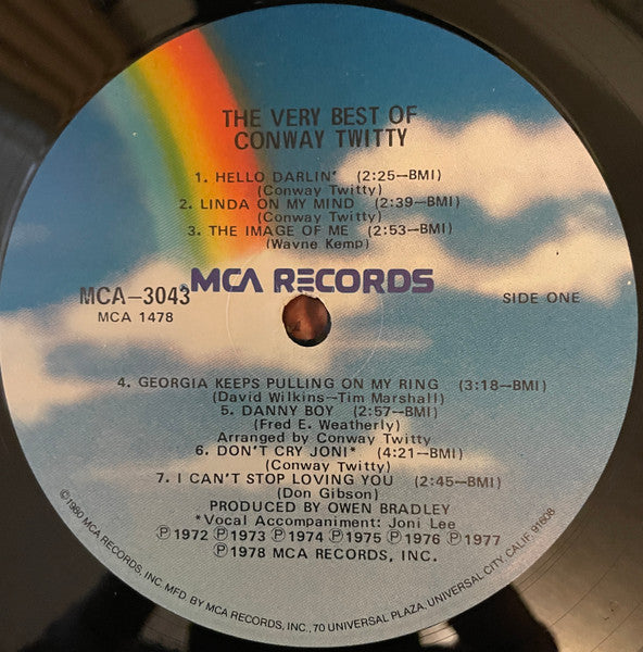 The Very Best Of Conway Twitty - secondary