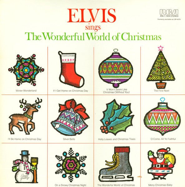 Elvis Sings The Wonderful World Of Christmas - secondary
