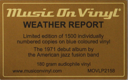 Weather Report - secondary