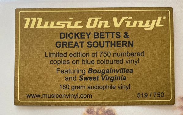 Dickey Betts & Great Southern - secondary