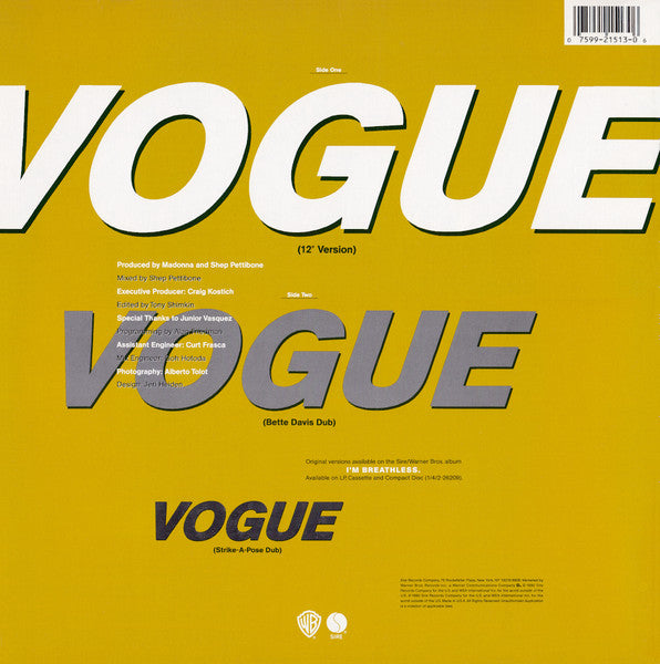 Vogue - secondary